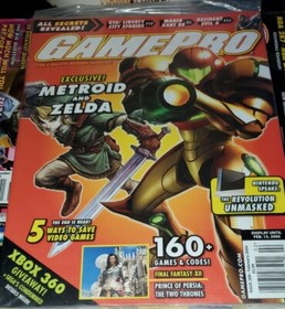 Vintage GAMEPRO Magazine 209 METROID ZELDA RARE OOP SEALED NES SNES NINTENDO🔥✔