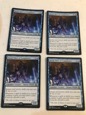 Magic the Gathering Baral, Chief of Compliance X 4 Aether Revolt Regular
