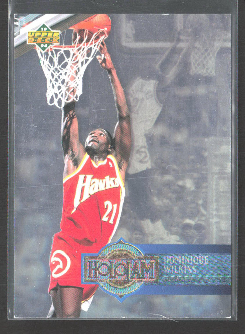 Upper Deck 1993-94 Upper Deck Holojams #H1 Dominique Wilkins Atlanta Hawks