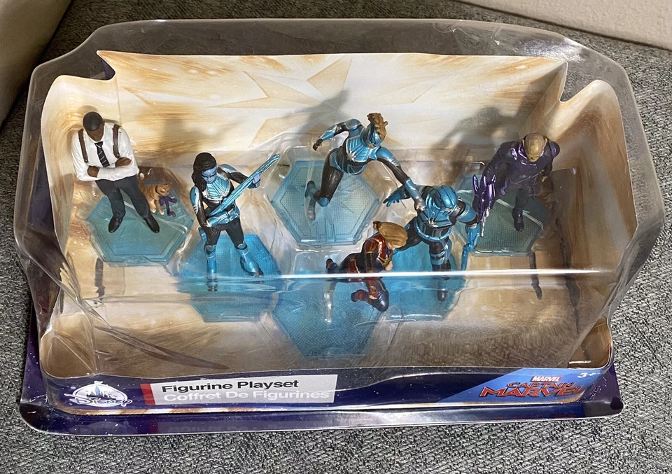 Disney Capitana Marvel 6 Piezas PVC Figura Juego Edad 3+ Nuevo Precintado Foto 2 de 4