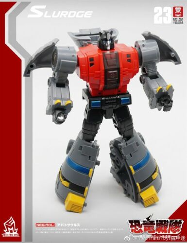 MFT Robot Mechine Dinosaurs Dinobots 5.5" Grimlock Sludge Swoop 5 Ones A Set - Picture 7 of 10
