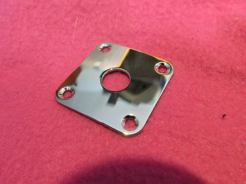 NEW Gibson USA nickel jack plate for Les Paul Standard Burst paf /luthier projec