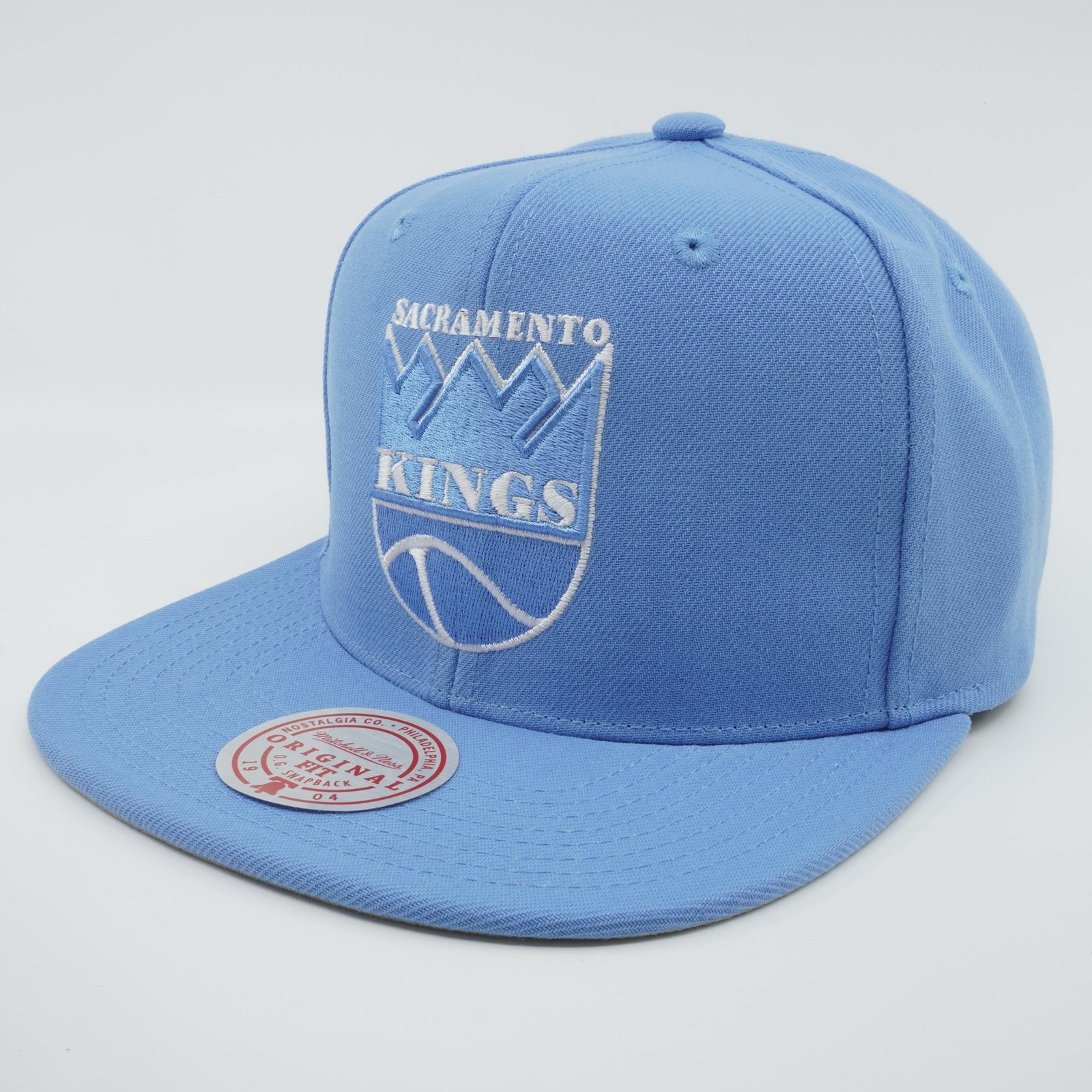 МУЖСКАЯ КЕПКА MITCHELL - NESS NBA BACK TO BASICS HWC KINGS - СВЕТЛО-ГОЛУБАЯ 4890₽