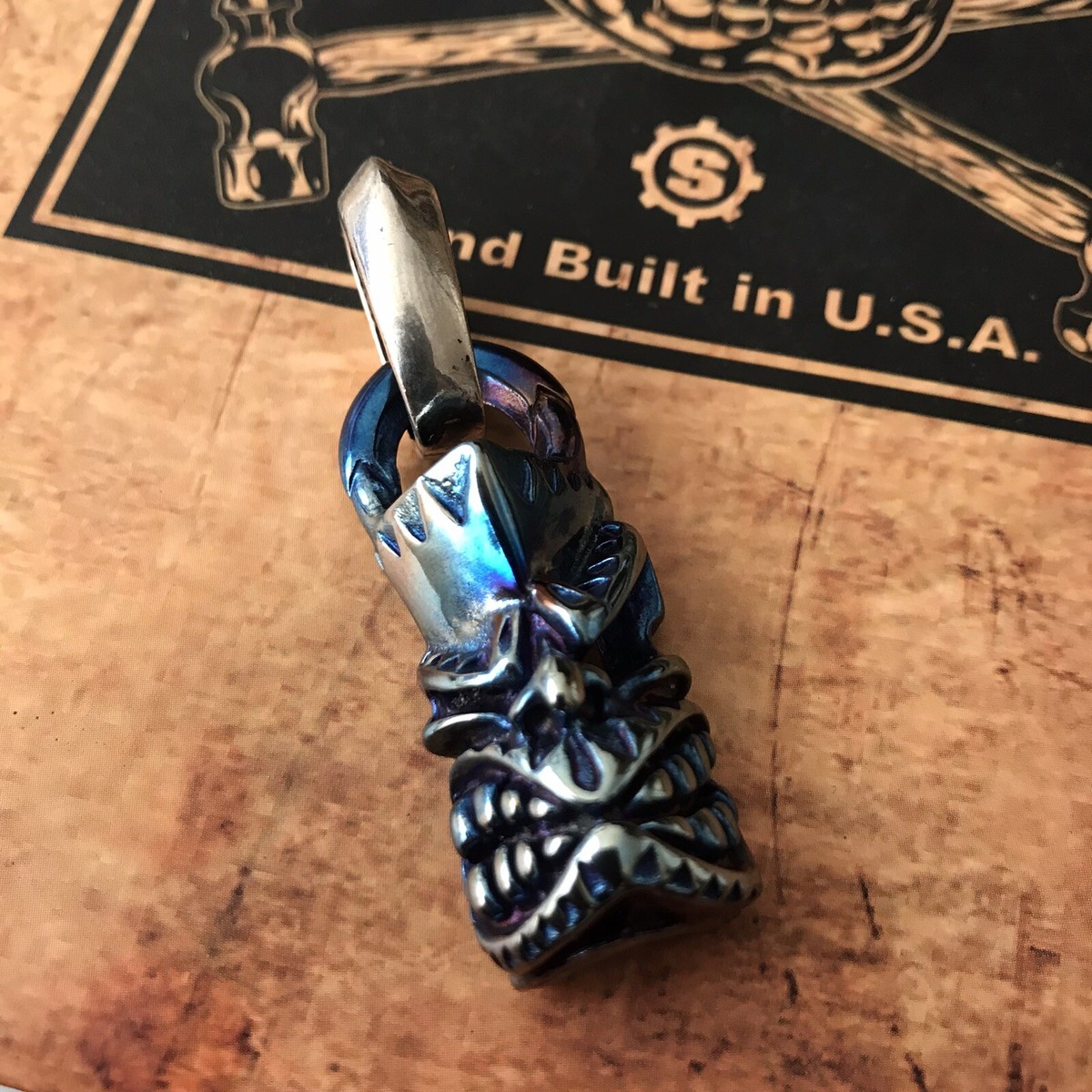 STARLINGEAR TIKI Titanium Pendant starlingear maori king | eBay