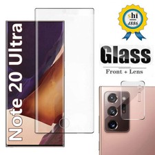 Tempered Glass Screen Protector Camera Lens For Samsung Galaxy Note 20 Ultra US