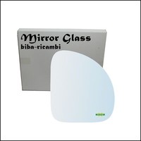 Glas RüCkspiegel Verchromt Seite Dx-Passeggero FüR Fiat Multipla (186) Ab