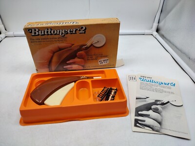 Vintage Buttoneer 2 - By RONCO - As Seen On TV | eBay
