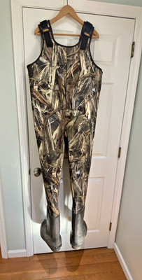Échasses Cabela's SuperMag – Homme 9 – Néoprène Camouflage – Occasion – Sans Pochette