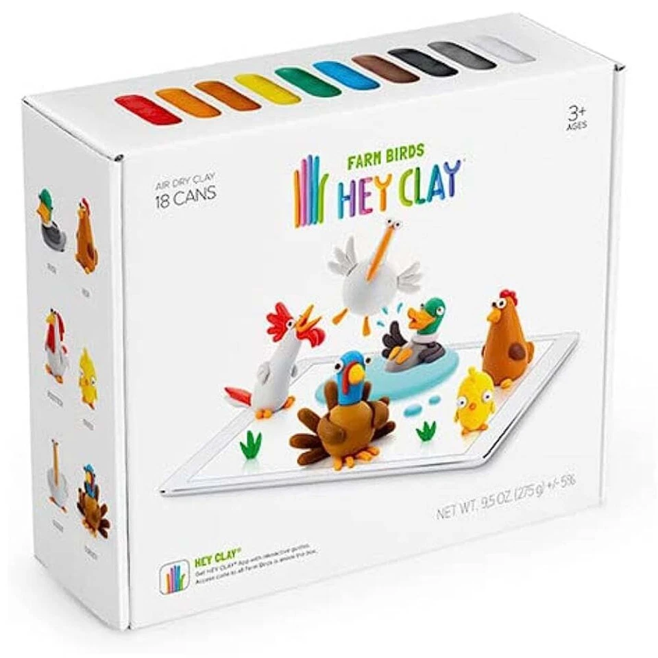 Hey Clay Farm Birds NEW