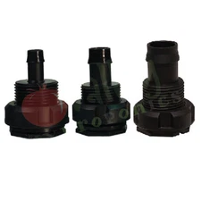 Botanicare 1/2" 3/4" 1" inch DRAIN Barbed BC Ebb & Flow BH Fittings Hydroponics