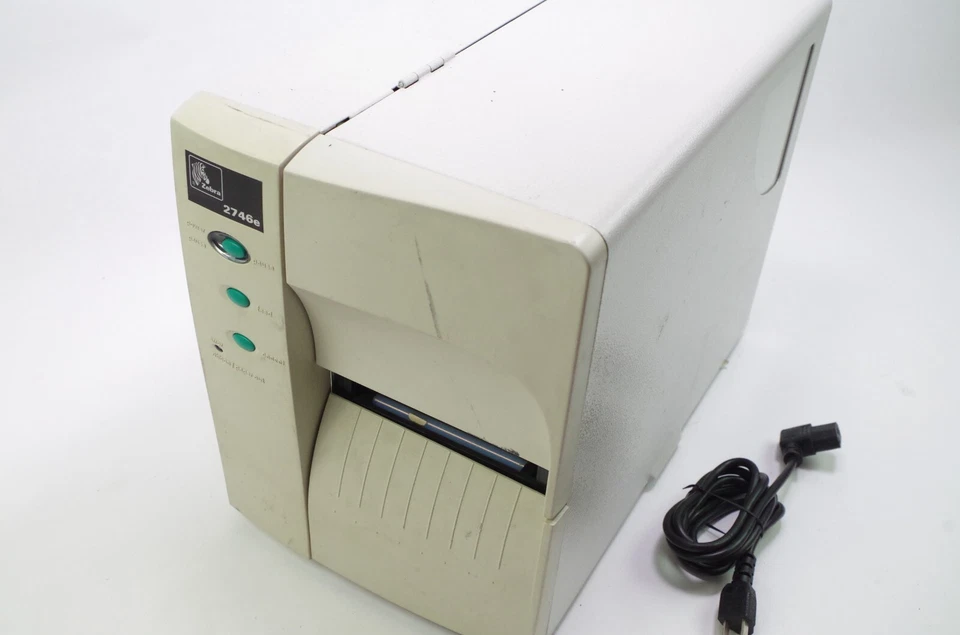 Zebra TLP2746E USB Label Printer Model 2746e 274E As Is For Parts - Image 2 of 3