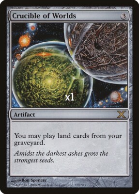 MTG Core Set Tenth Edition 10E Crucible of Worlds VLP