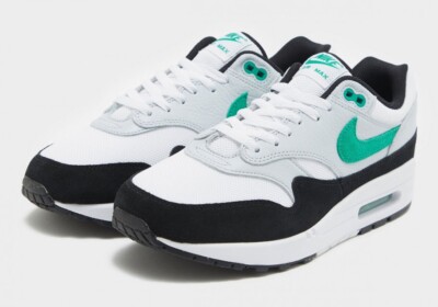 Nike Air Max 1 White Stadium Green Black Nby FN6952-100 sz 8.5