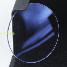 AR Blu 1.2/1.5/2.0/2.5MM Spessore Minerale Doppia Cupola Orologi Bicchieri Round Crystal