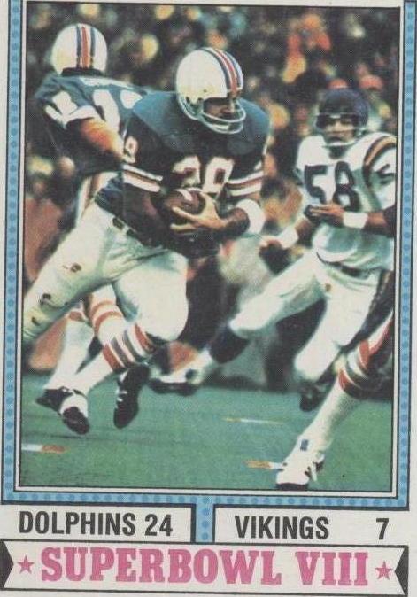 1974 Topps Larry Csonka #463 - 1 of 2