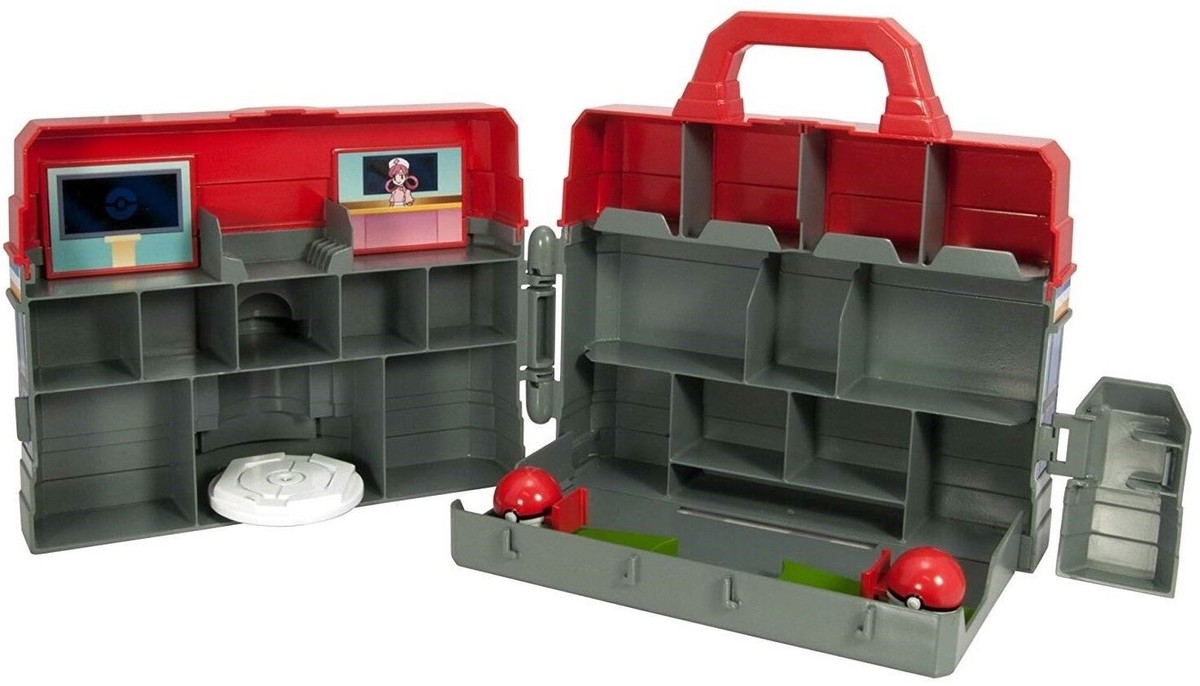 Tomy POKEMON PLAY CENTER STORAGE CASE 2013 Nintendo Playset gym
