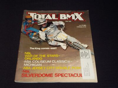 1981 MAY TOTAL BMX MAGAZINE - EDDIE KING FRONT COVER - E 3995