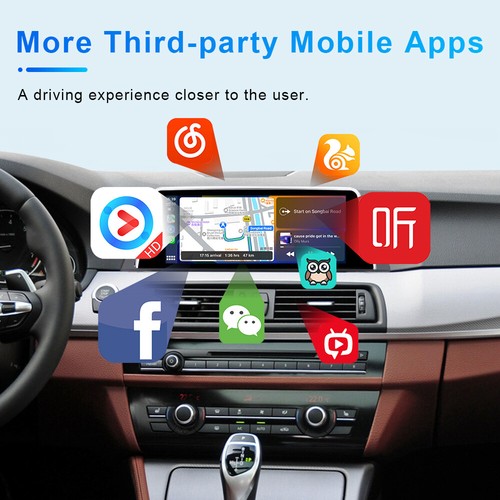 Reproductor estéreo de pantalla Linux para automóvil de 10,25"" para BMW Serie 5 F10 2013-2016 sistema NBT - Imagen 7 de 12