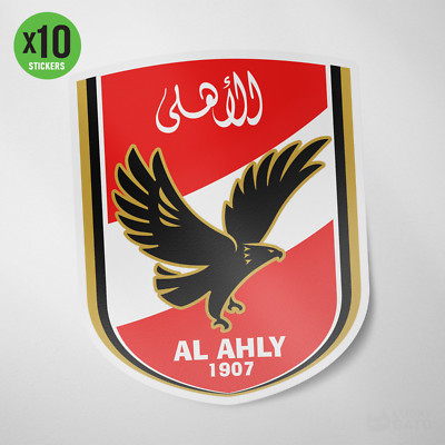 Al Ahly SC Egypt 10 Pack Sticker Vinyl Decal Football Soccer Africa CAF Cairo