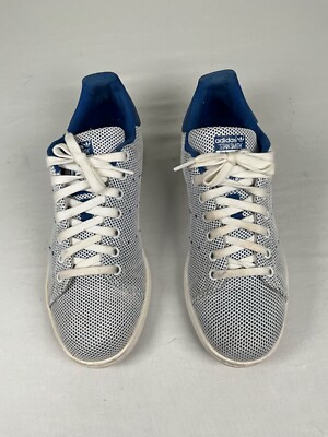 Adidas Stan Smith 2016 Adi-Color White Blue Men's Size