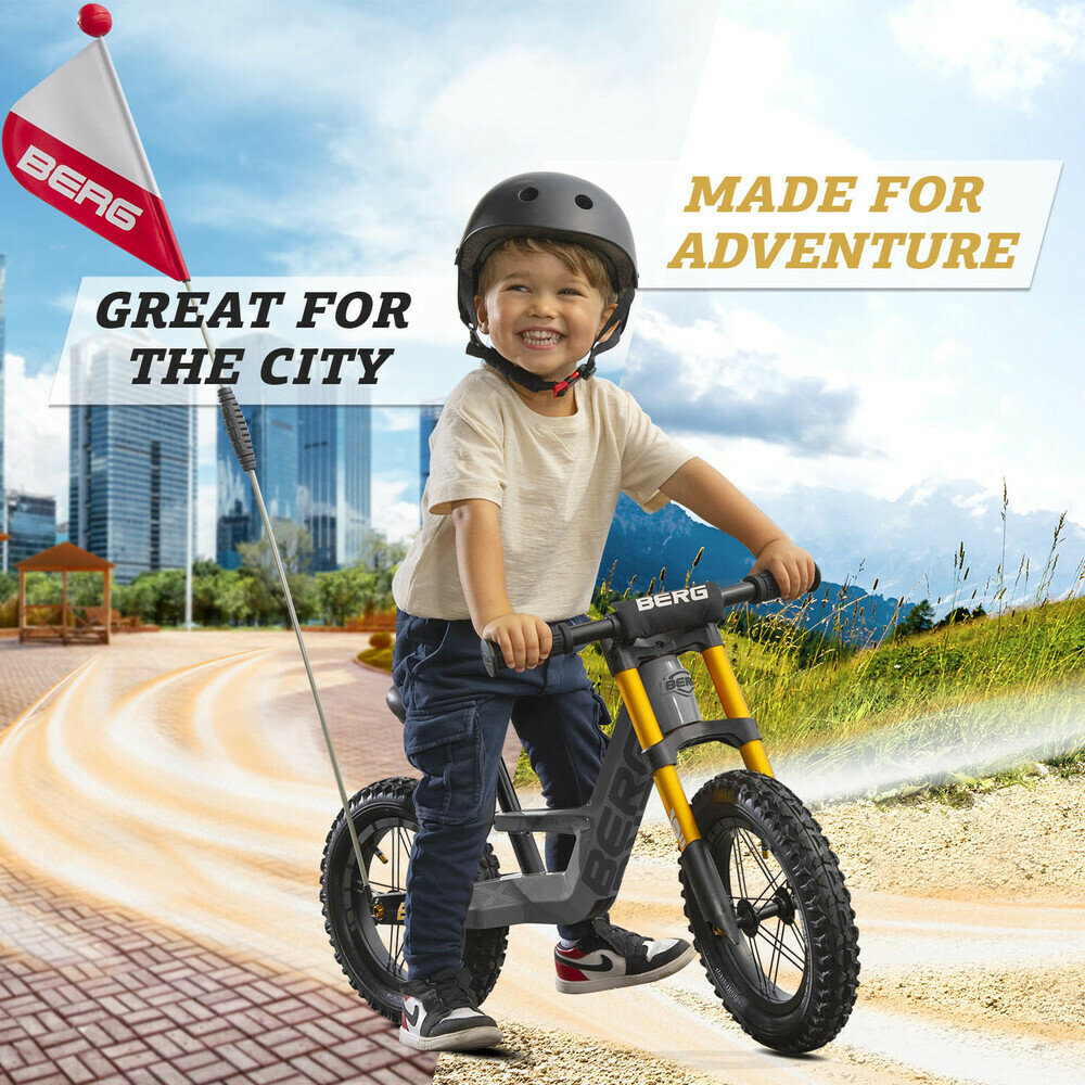 BERG Balance Bike Biky Cross Grey age 2-5 years