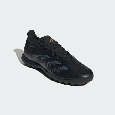 Adidas Predator League IF6377 Men Black Carbon Lace Up Turf Football Boot TF4198