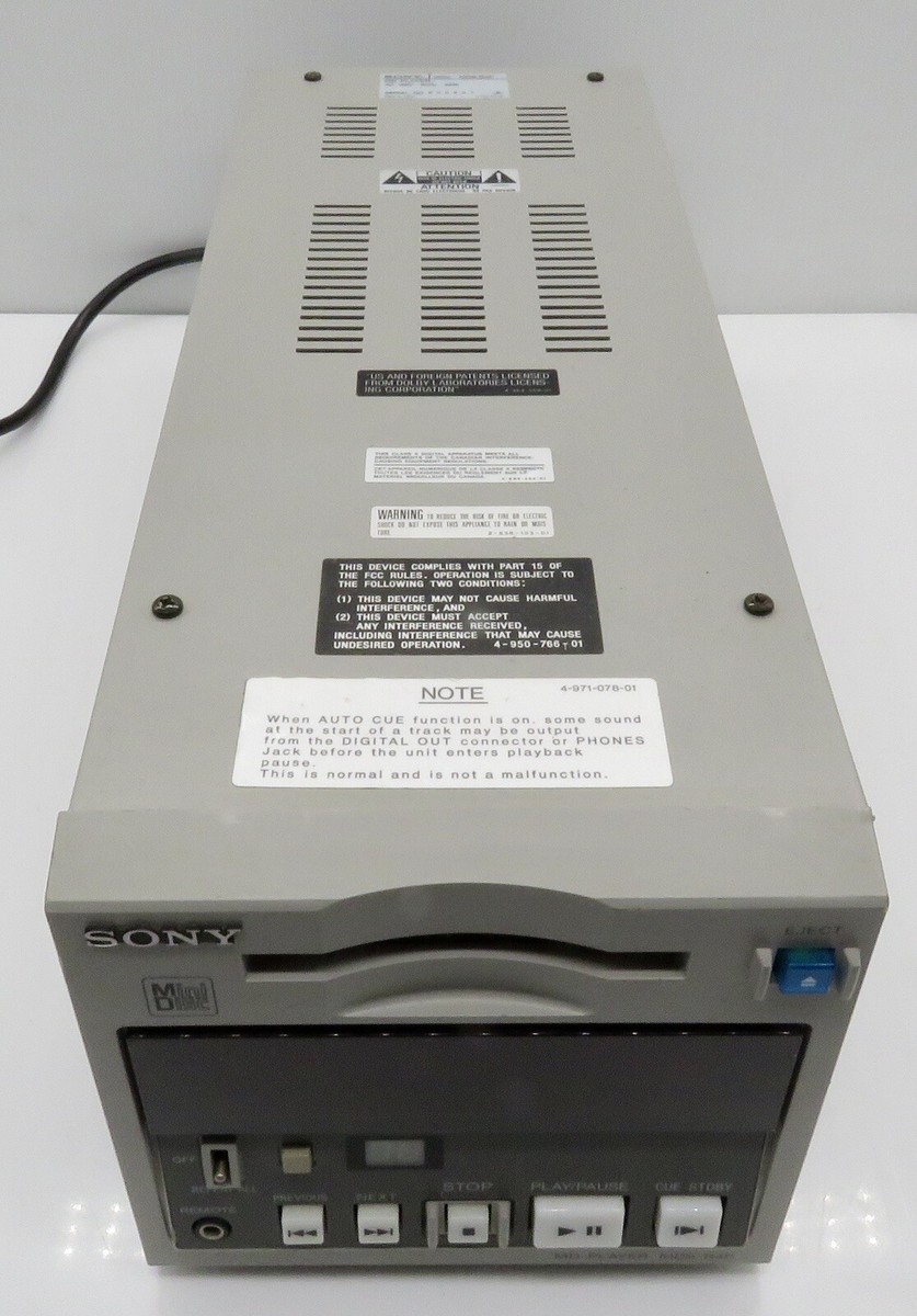 Sony MD Player MDS-B4P | eBay