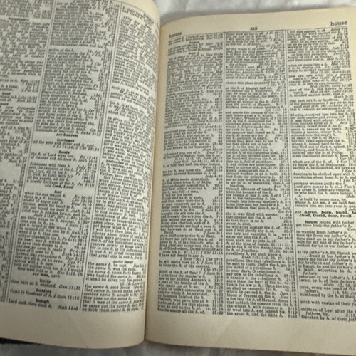 Cruden's Complete Concordance by Alexander Cruden Bonded Leather 1930 Leather - Picture 10 of 13