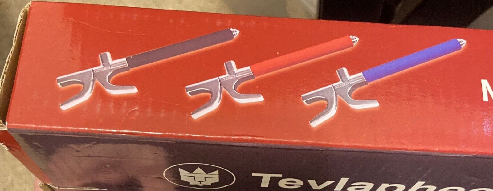 Tevlaphee Steering Wheel Lock for Cars Wheel Lock Vehicle AntiTheft