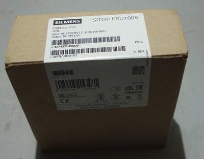 Siemens Power SUPPLY  6EP1333-2BA20 / 6EP1333-2BA20 SITOP PSU100S NEW NEU OVP