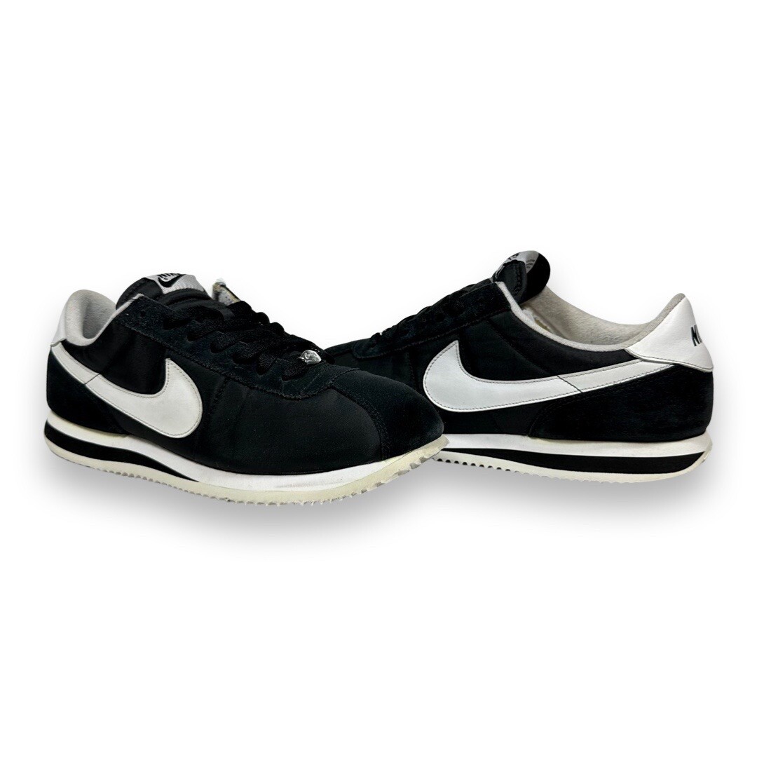 Nike Cortez Basic Nylon '06 Suede Black White 2010 317249 Nike Cortez Basic Nylon '06 Suede Black White 2010 317249