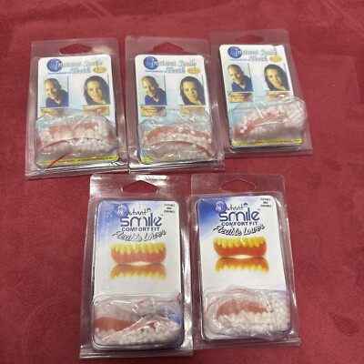 Instant Smile Teeth Top Lowers Veneers Fake Cosmetic Dr Bailey's Dental Makeover