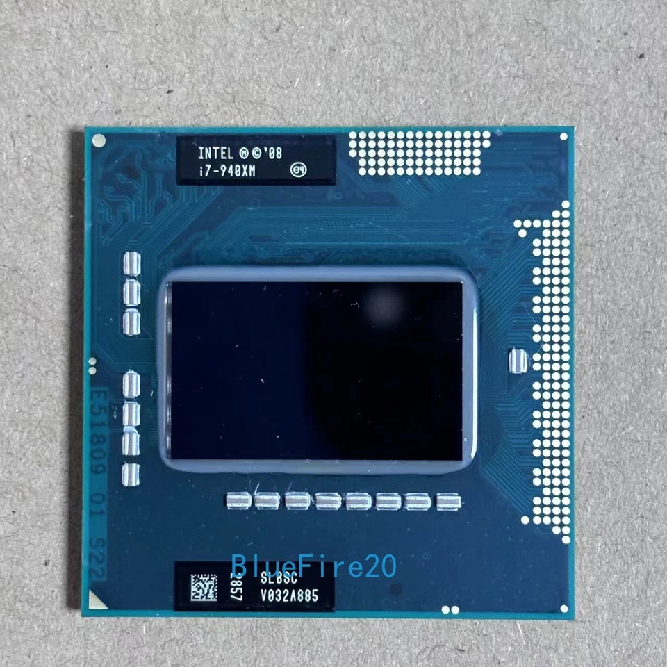 Intel Core i7-940XM SLBSC 2.13GHz up to 3.3GHz Quad-Core Laptop CPU Procossor - Image 2 of 4