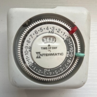 Intermatic TN111K 15-Amp Indoor Timer - Versatile 24-Hour Control
