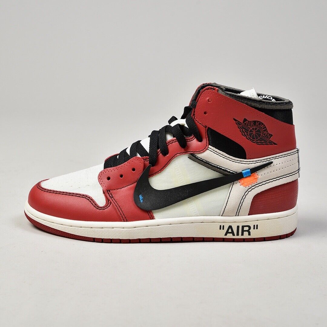 Nike Jordan 1 Retro High Off-White Chicago 9 UK 10 US 44 EUR Nike Jordan 1 Retro High Off-White Chicago 9 UK 10 US 44 EUR