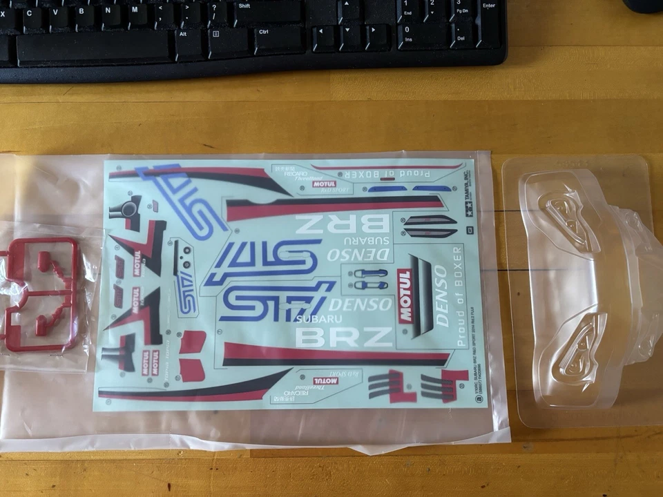 Tamiya BRZ Round 2 Decal Kit, Mirrors And Front And Rear Bumpers - Image 2 of 3