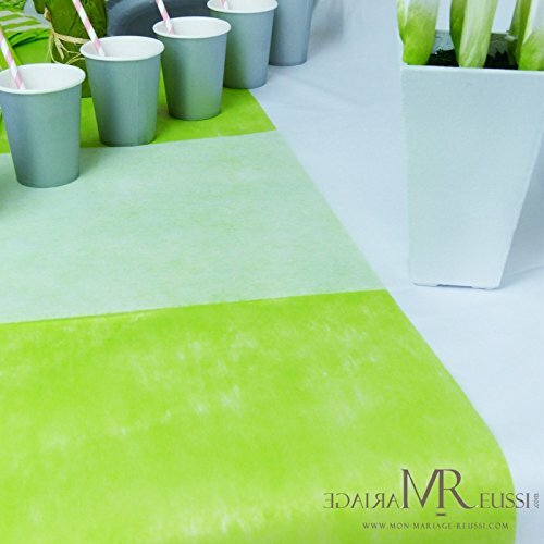 Feste e Decorazioni - Striscia da tavola in tessuto non tessuto - Vert (F6E)