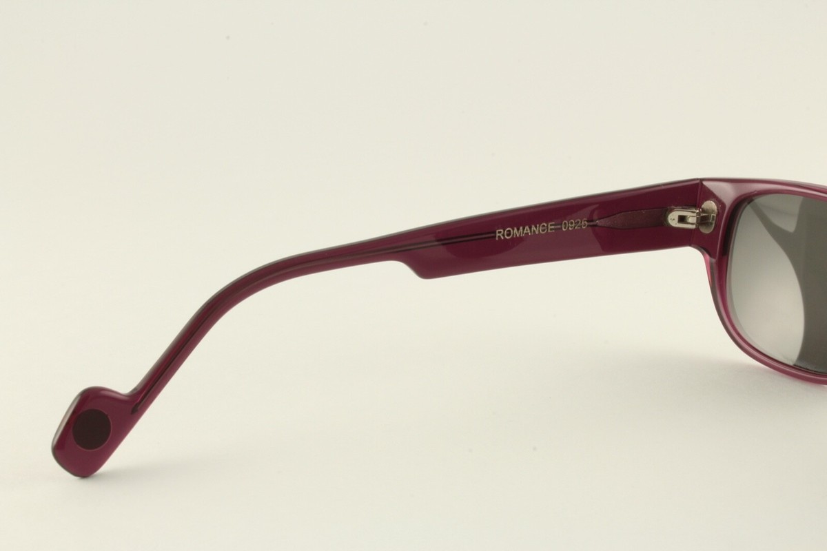 【美品】ANNE ET VALENTIN 眼鏡ROMANCE 0925 パープル Authentic Anne Et Valentin Romance 0925 Purple Gray 49mm Women's