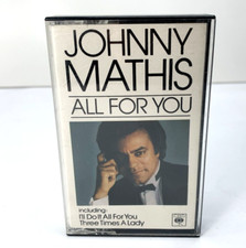 Johnny Mathis All For You Cassette Tape 1980 CBS Album Vintage