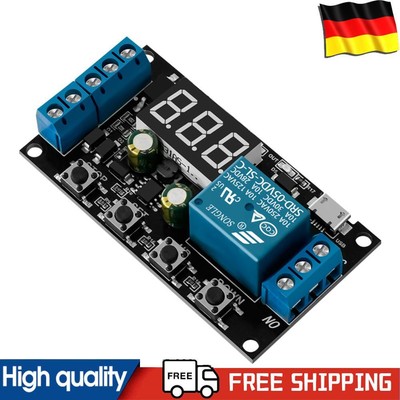 DC 5-30V Relay Module Timer Delay Relay On Off Module Delay Timer Switch Module