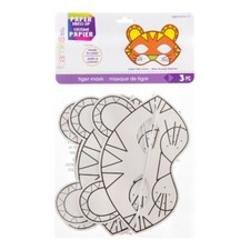 Foamies  Paper Tiger Mask: Makes 3