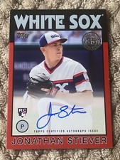 2021 Topps 1986 Topps Baseball /25 Red Series 2 Red #86B-JST Jonathan Stiever