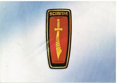 RELIANT SCIMITAR SS1 1300 & 1600 ORIGINAL 1985 FACTORY UK SALES BROCHURE