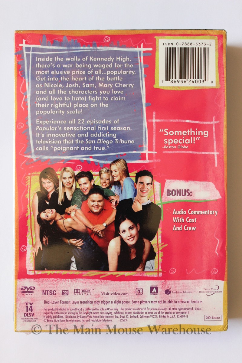 Popular The Complete 1st First Season 1 The WB Highschool Drama