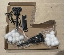 2Pcs Magnesium Fire Starter with Striker High Temp Magnesium Rod Ferro Emergency