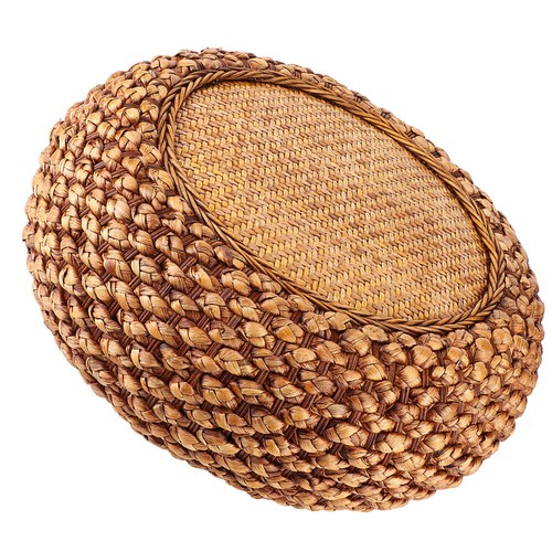 US Tatami Cushion Seat Mat Natural Futon Pillow Round Floor Pad Yoga Tea 16x16 - Picture 4 of 15