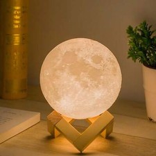 Portable 800Ml Cool Mist Humidifiers Aroma Oil Diffuser Mini 3D Moon Lamp Ultras
