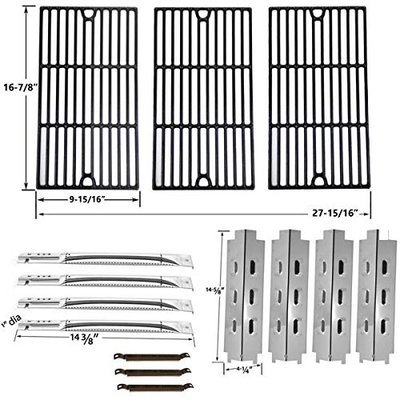 Charbroil 463440109, Heat Shield,Crossover/Carry Over Tube,Replacment Kit