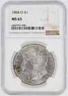 1884-O Morgan Silver Dollar NGC MS63 S$1 New Orleans Minted No Reserve
