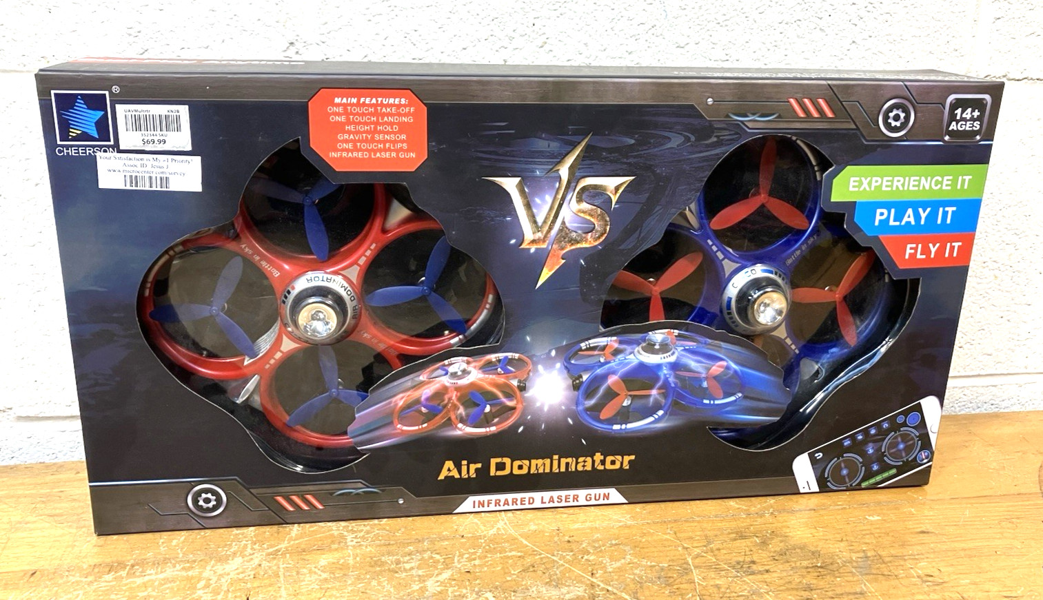 AIR DOMINATOR   Cheerson CX-60 2.4G 4CH Gyro  Drone RC Quadcopter NEW open